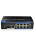 Utepo Industrial 8-Link PoE Ethernet Switch UTP7208E-POE-A1