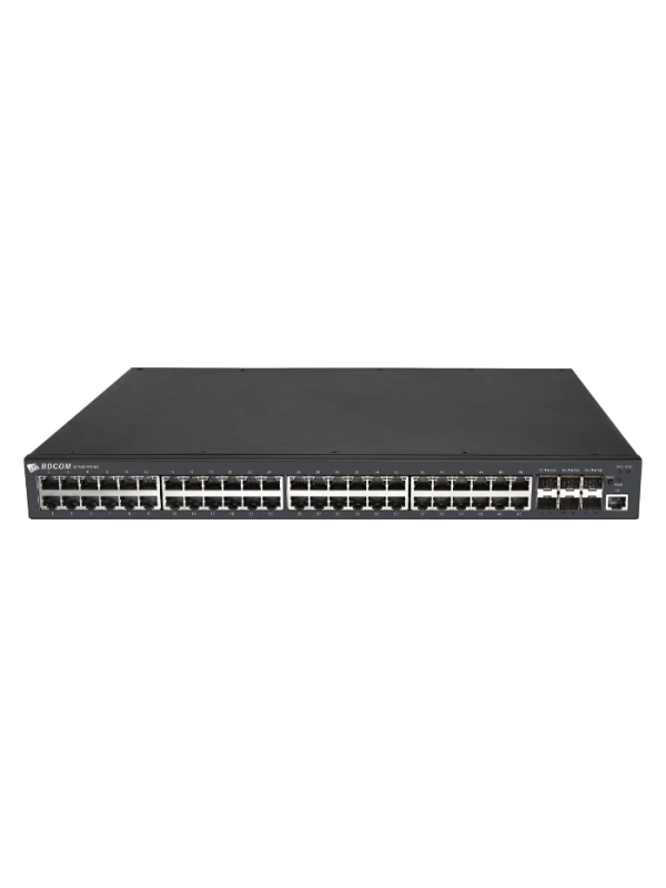BDCOM S2900-48P6X-760 48 Port L3- Lite Yönetilebilir PoE Omurga Switch