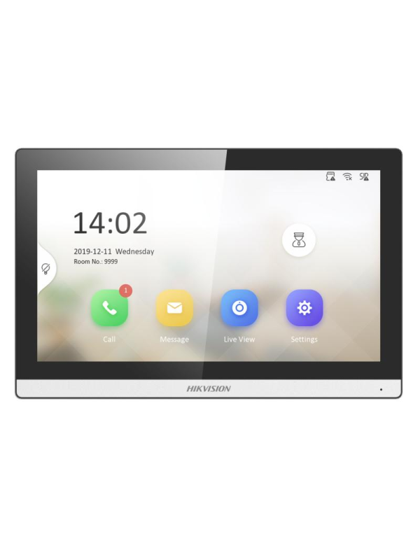 Hikvision 7“ Dokunmatik İç Ortam İnterkom DS-KH6350-WTE1 Hikvision 7“ Dokunmatik İç Ortam İnterkom DS-KH6350-WTE1