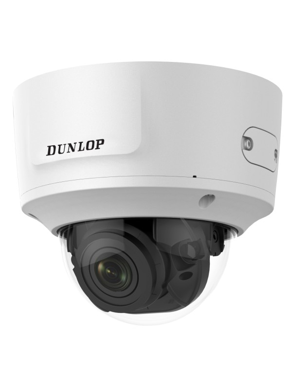 Dunlop 4MP DARK FIGHTER Motorized Dome IP Camera H.265+ Sound&Alarm Dunlop 4MP DARK FIGHTER Motorized Dome IP Camera H.265+ Sound&Alarm