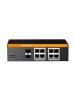 Sec-on SC-E208-2FH Endüstriyel Yönetilebilir POE Switch 8 Port